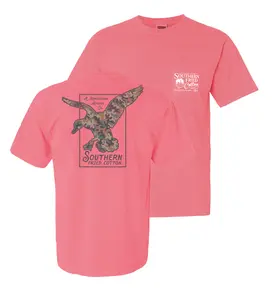 Southern Fried Cotton Dropping In Crew Neck Tee