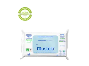 Home compostable fragrance-free wipes (single pack)