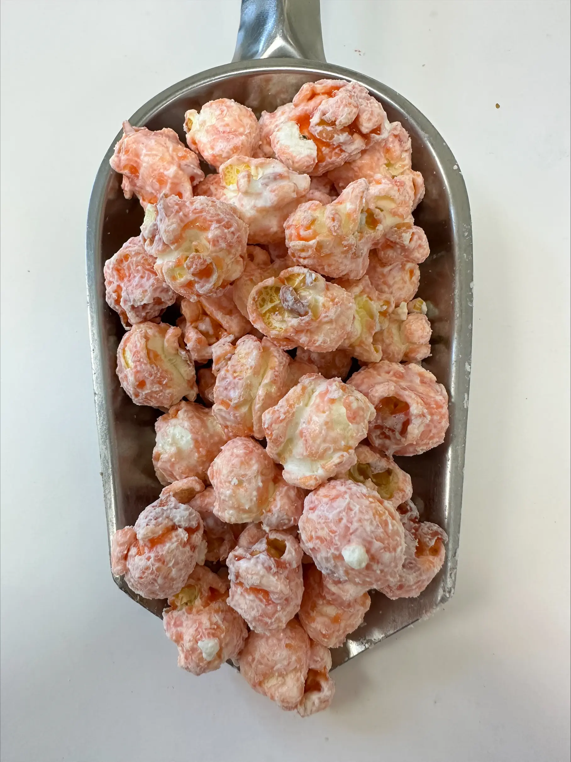 On & Poppin White Chocolate Raspberry Gourmet Popcorn - Ambient Room Temp Party Snack, Watch Party Treat, Contains Chocolate, Saturated Fat-Free