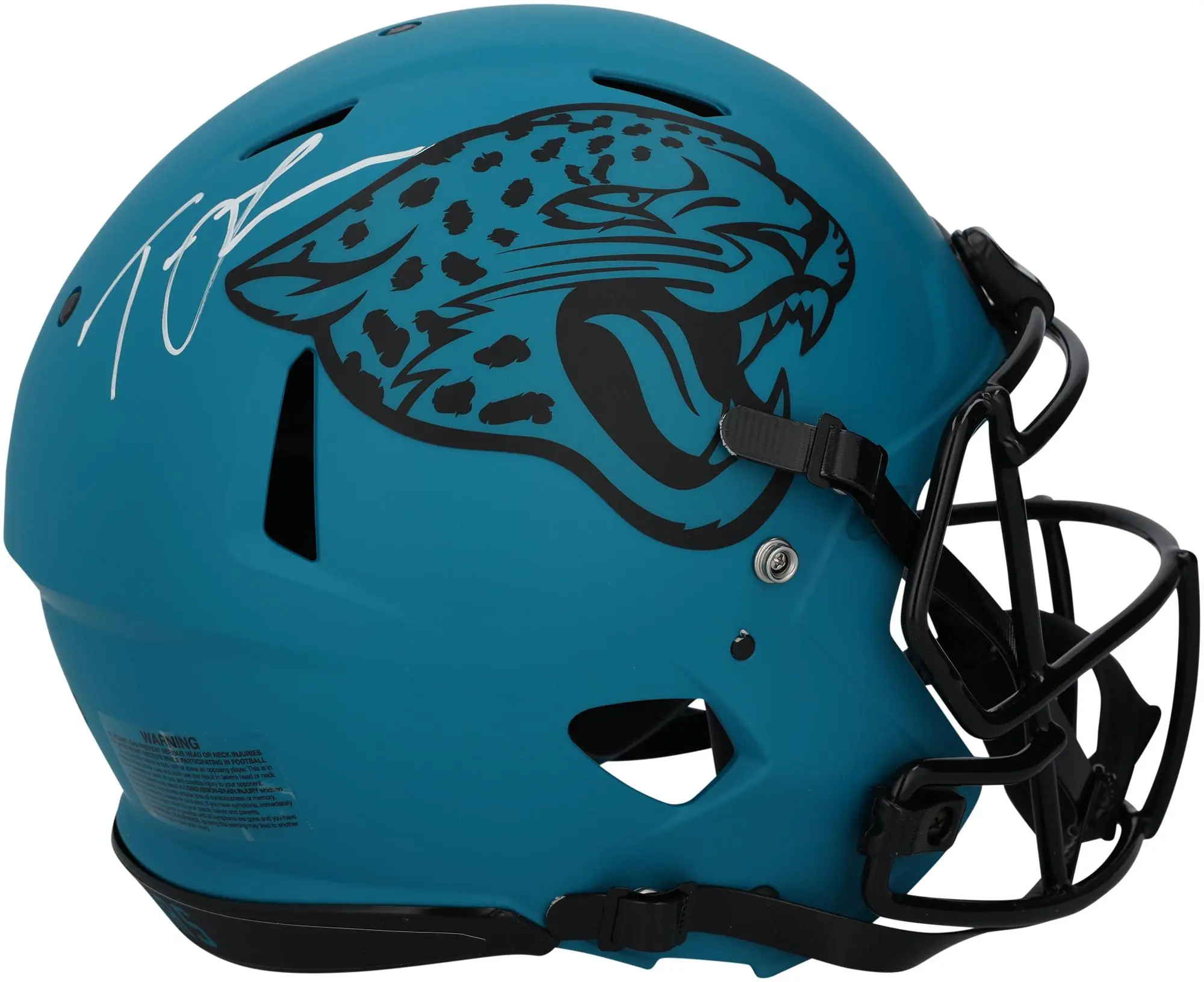 Trevor Lawrence Jacksonville Jaguars Autographed Riddell Rave Speed Authentic Helmet - Fanatics Authentic Certified