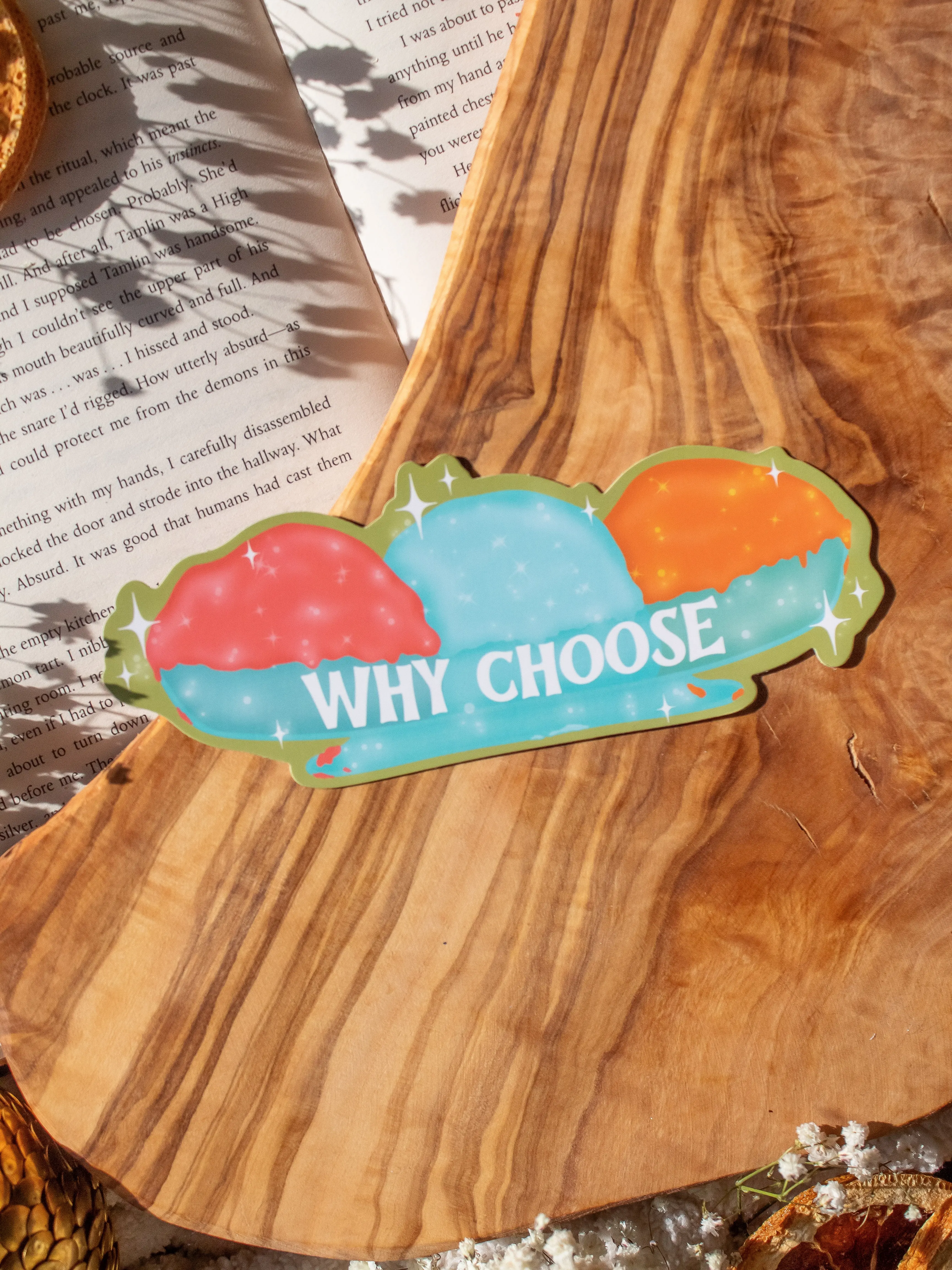 Why Choose Sundae Die-Cut Bookmark for Romance Booktok Readers