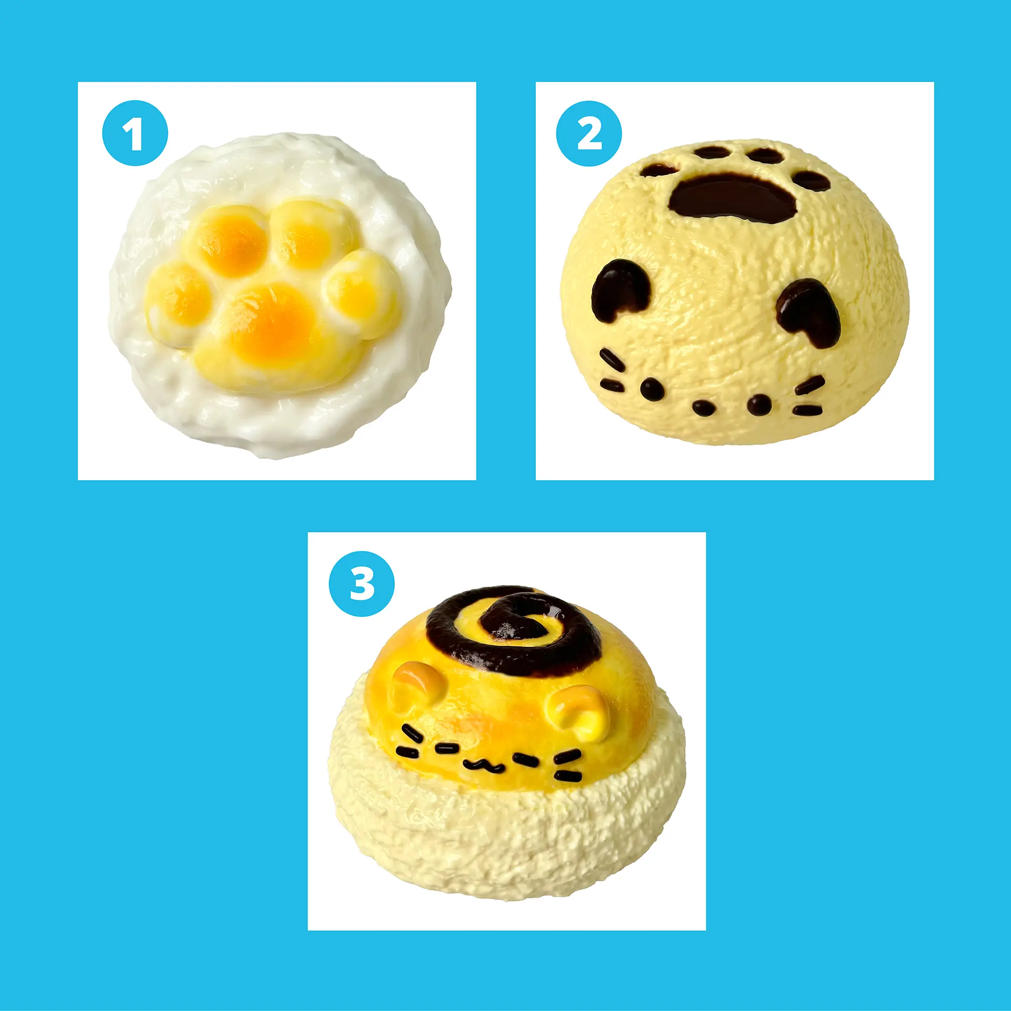 140g Unisex Mallow Putty Texture Silicone Paw Print Toy, Slow Rebound Comfortable Squeeze Stress Relief Fidget Toy - Ideal for Birthdays, Parties, Christmas Gifts
