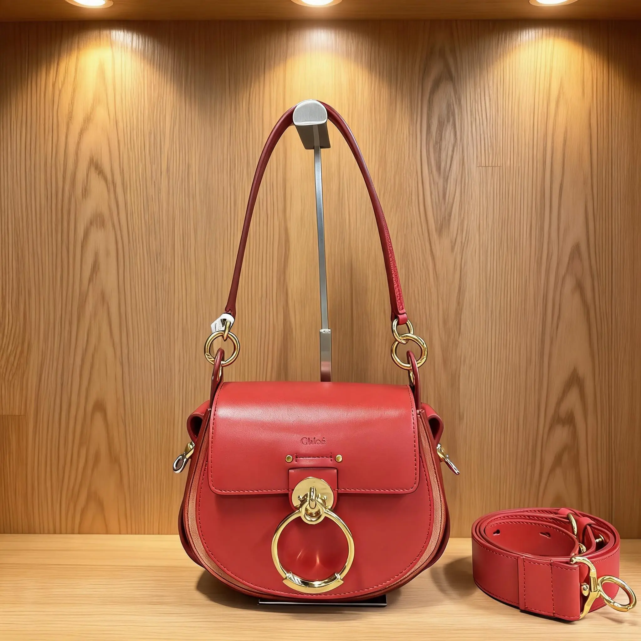 Pre-owned Chloé Chloe Leather Shoulder Bag I0719106814