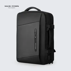 MARK RYDEN Travel Backpack for Men, 38L Airline Approved Carry on Backpack with 17.3 Inch Laptop Compartment and USB Charging Port, Waterproof Business Backpack Ideal for Traveling, Working computer backpack