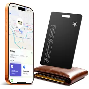 KINDEEP Slim Tracking Card, No Monthly Fee, Works with iOS & Android, Wallet Finder, Item Finder