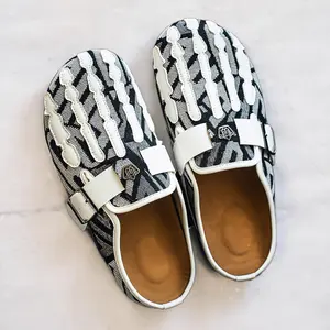Men's soft-soled slippers, lightweight canvas sandals, suitable for daily casual wear