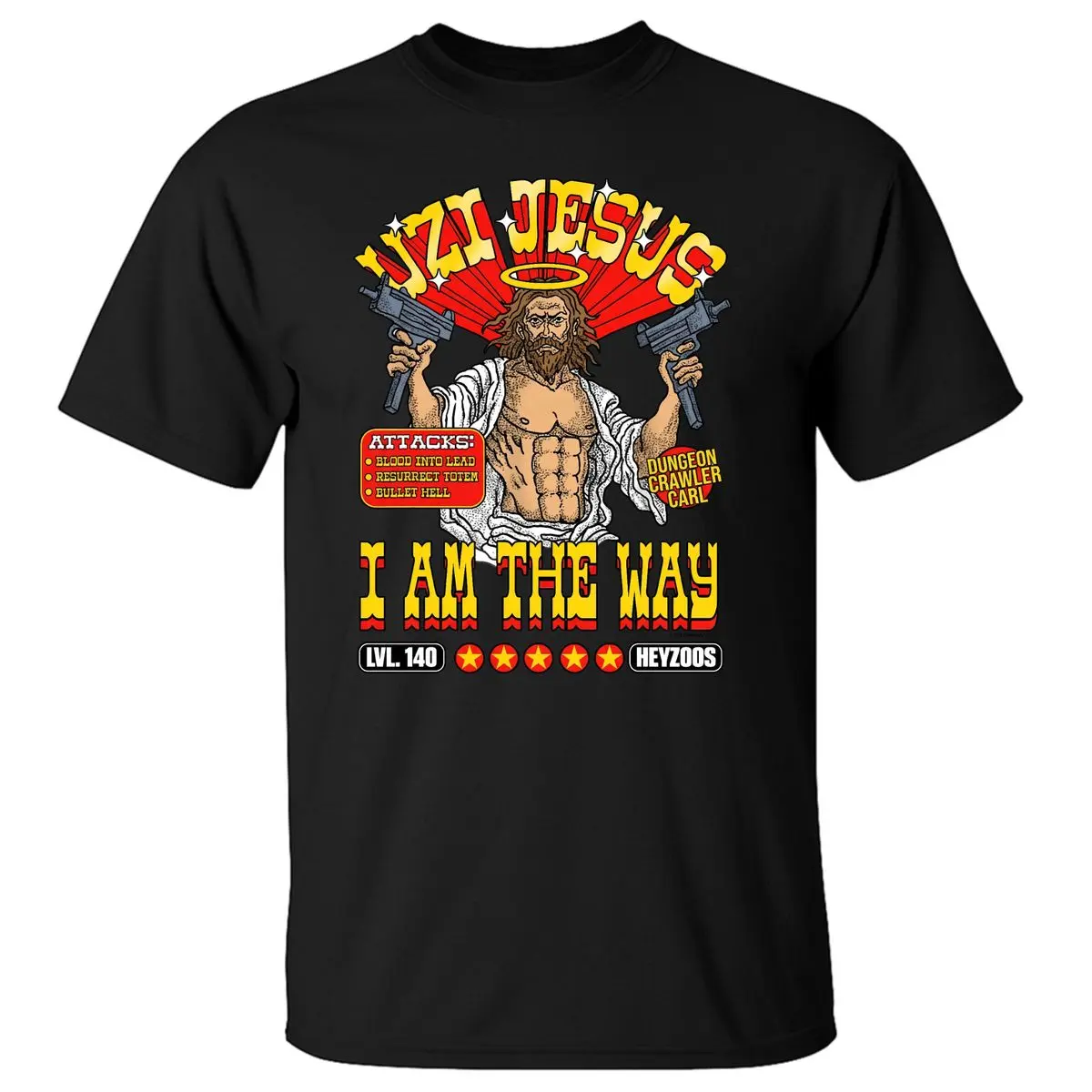 Funny Holy Warrior Meme Religious Parody Shirt, I Am The Way Graphic T Shirt, Meme Christian Humor Top Sweatshirt, Dungeon Crawler Carl Hoodie, Easter Gift Idea, Unisex Sweater Pullover Tee