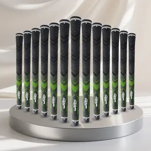 WUDAY 13 pcs Premium Rubber Anti-Slip Golf Grips Natural Rubber Anti-Slip Golf Club Grip Set Professional Golf Club Grip  Non-Slip Jumbo Soft Rubber Golf Grips golf accessories natural rubber durable anti-slip design