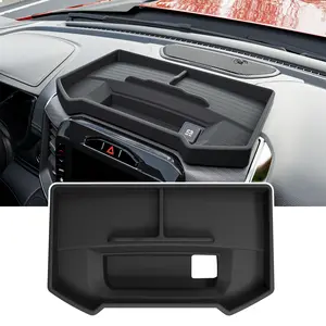 [Fits 19-26 RAM 1500] 12 Inches and 14.4 Inches Screen Dashboard Storage Organizer Compatible with 2019-2026 Dodge RAM 1500 Dashboard Storage Tray Replacement for 2019-2026 Dodge RAM 1500 Accessories