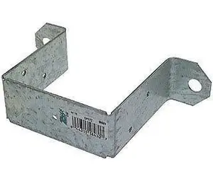 212 MAIN Heavy Duty Z-Max Galvanized Simpson 4x4 in. Deck Post Joist Brackets - Sturdy Bracket for Sailing, Outdoor Water Sports Deck Post Supports