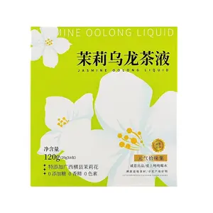 YUAN QI SHI WEI JI Jasmine Oolong Tea Concentrate - 6 Pack, 120g | Sugar-Free, Zero Calorie, Refreshing Floral Flavor for Water, Coffee, and Sparkling Water