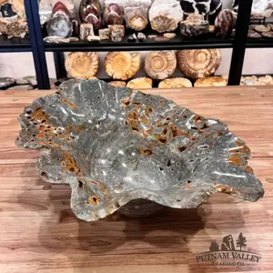 Reserve Gray Mexican Onyx Decorative Bowl