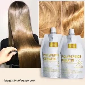 Polypeptide Keratin Hair Mask 250g – Deeply repairs hair strands, nourishes and moisturizes, enhances natural shine, continuously replenishes nutrients, improves hair softness and radiance, leaving hair healthier, brighter, and more textured.