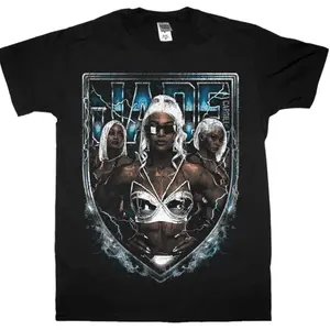 Jade Cargill Vintage Unisex Short Sleeve New Black T-Shirt Cotton Fabric