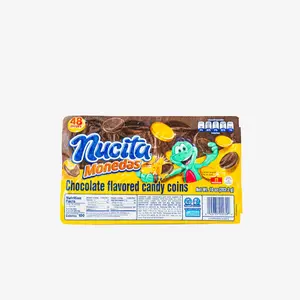 Nutresa Nucita Monedas Creamy Milk Chocolate Coins in Shimmering Gold Foil Candy - Chocolate Flavored Candy Coins