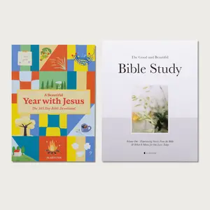 Alabaster A Beautiful Bible Study Devotional Bundle - 365 Day Daily Devotional & Bible Study Guide for Spiritual Growth