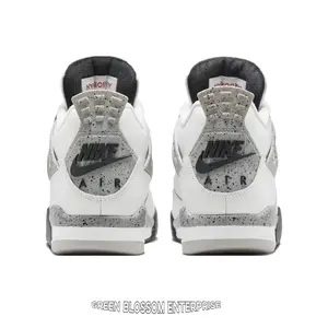 White & Gray Leather High-Top Retro Basketball Sneakers | Classic Streetwear Design for Daily Wear & Sports Men/Women
