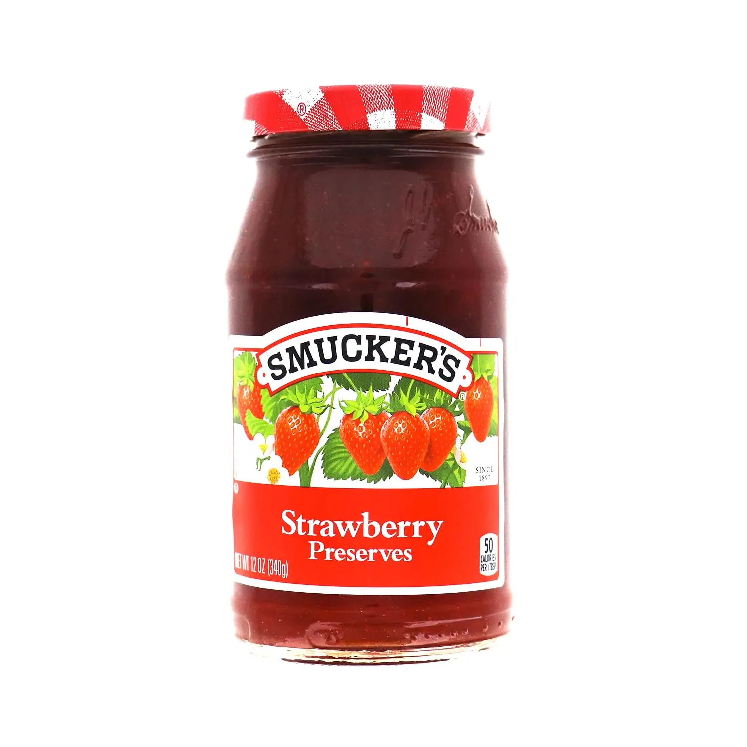 Smucker's Preserves, Strawberry, 12 Oz