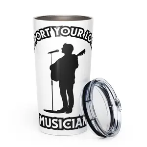 SYL Musician - Tapered stainless steel tumbler