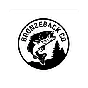 Bronzeback Co. Tree line Sticker