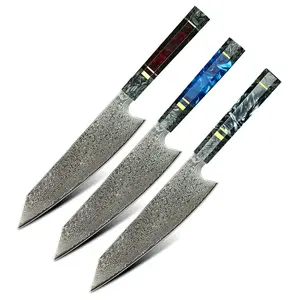 8" Kiritsuke Knife – VG-10 Damascus Steel