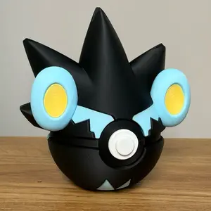 #0405 Luxray Ball - Made to Order, 3D Printed Pokeball Figure, High-Quality PLA