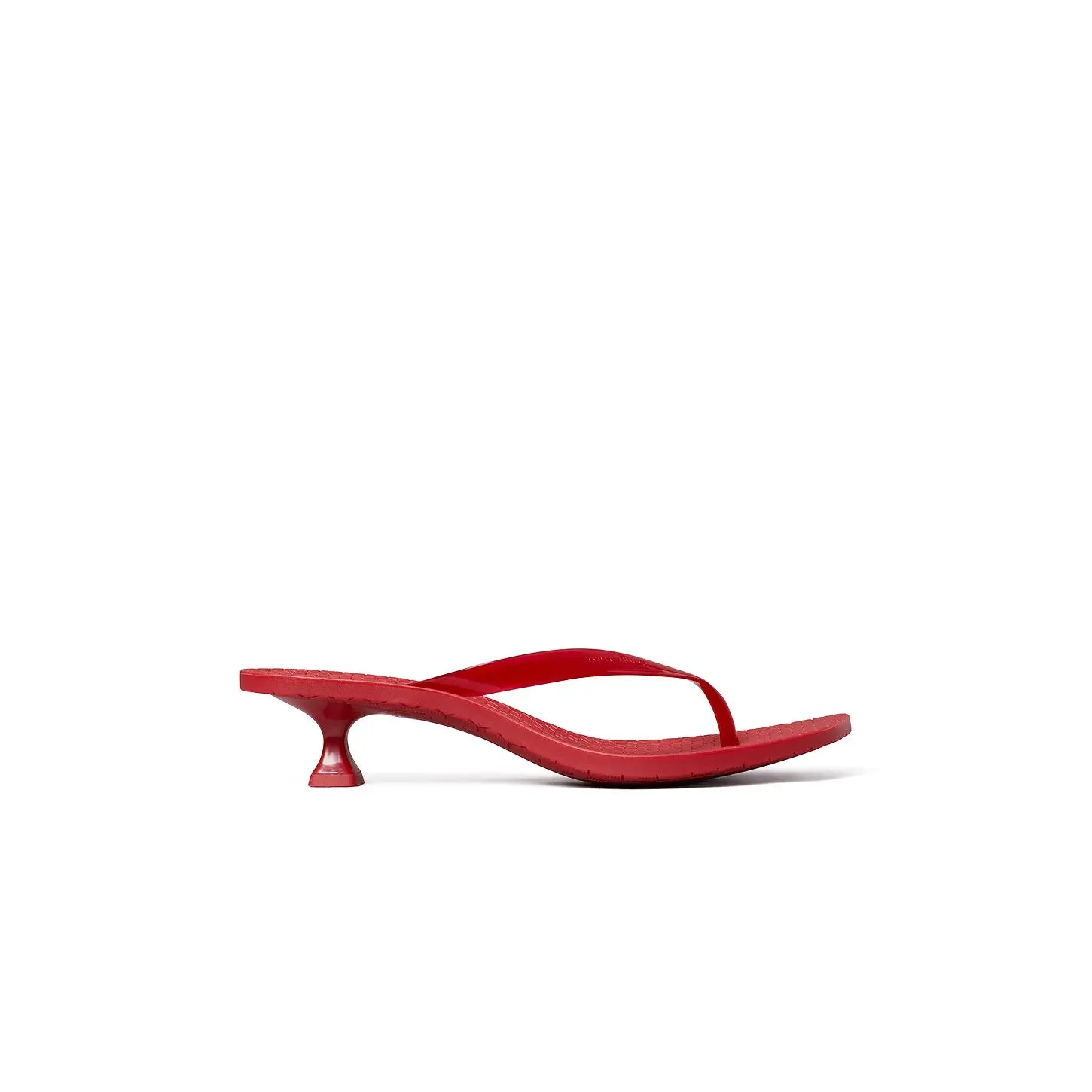 Tory Burch Jelly Heel Flip Flop in Red