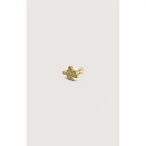 HONEY COMB PIERCING EARRING