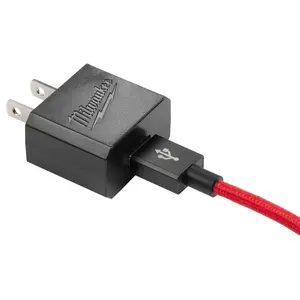 MIlwaukee 48-59-1209 3ft USB-C and 2.1A Wall Charger w/Micro USB Adaptor