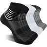 IRAMY Women's Compression Ankle Support Socks (6 Pairs) - Coolmax, Cushioned, Breathable, High-Elastic, Lightweight, Dry - For Athletics, Plantar Fasciitis Relief, Compression Socks Women, Dry Ankle Socks, Comfortable Breathable Lightweight Ankle Socks