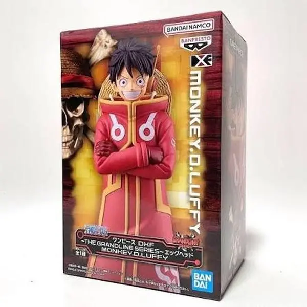 Bandai Grandline DXF Egghead Design Luffy Collectible Figurine - Anime Statue for Collectibles Enthusiasts