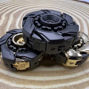 EDC Fidget Sliders, Open Armor Spinning Top Fidget Toys, Stress Relief Toys for Adults, Enhance Concentration and Relaxation,Cool Gadgets, Stress Relief Fidgeting