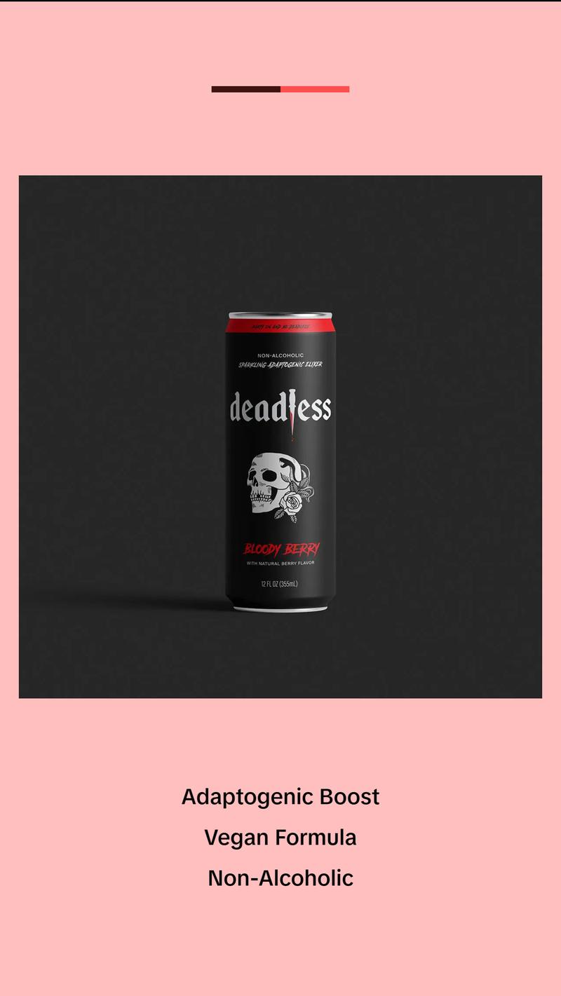 Bloody Berry 4-pack Adaptogens + Nootropics Sparkling Elixir All Natural Bloody Berry 4-pack Adaptogens + Nootropics Sparkling Elixir All Natural