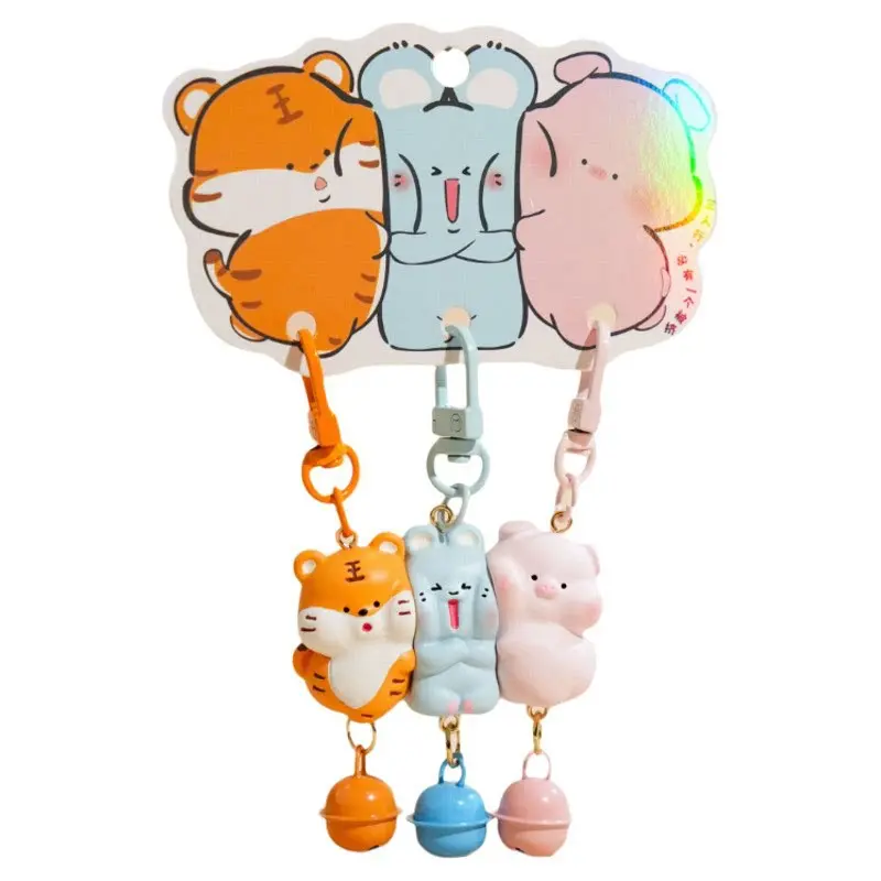 stress relief keychain Cute Cartoon free keychain design
