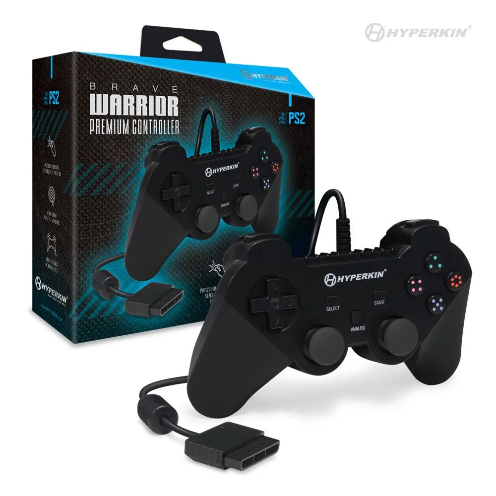 Brave Warrior Premium Wired Controller for PS2 Brave Warrior Premium Wired Controller for PS2
