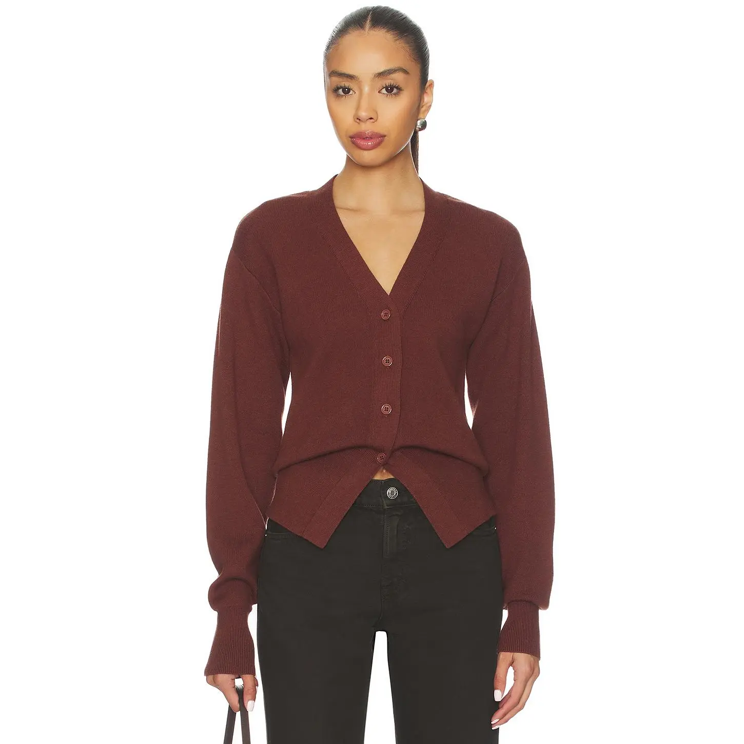 ALL THE WAYS Clea Cardigan in Brown