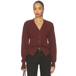 ALL THE WAYS Clea Cardigan in Brown