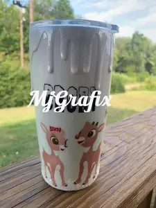 Rudolph and Friends Tumbler
