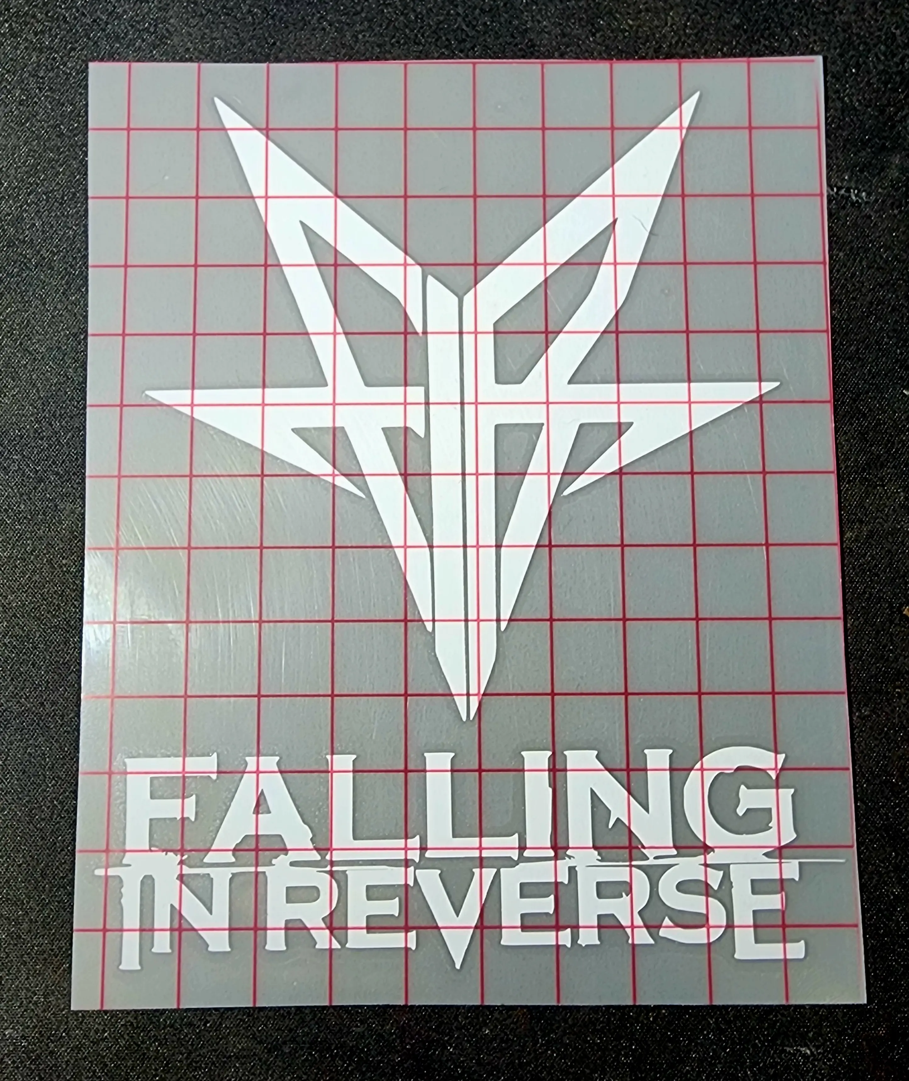 FIR Metal Band Symbol Vinyl Window Decal Heavy Metal Metalcore Screamo Handmade in USA Easy Install Long Lasting Water & UV Resistant