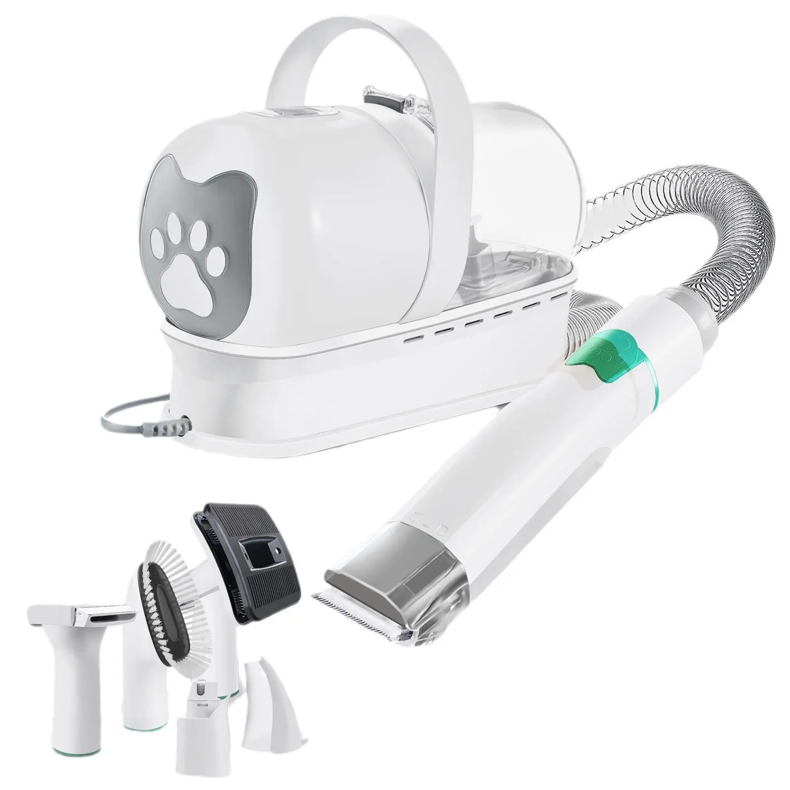 Pawsh Grooming Kit™ – 7-in-1 Pet Vacuum & Trimmer