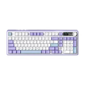 AJAZZ AK980 gift switch V2 wireless three-mode mechanical keyboard customized game gaming office color screen 8000mah