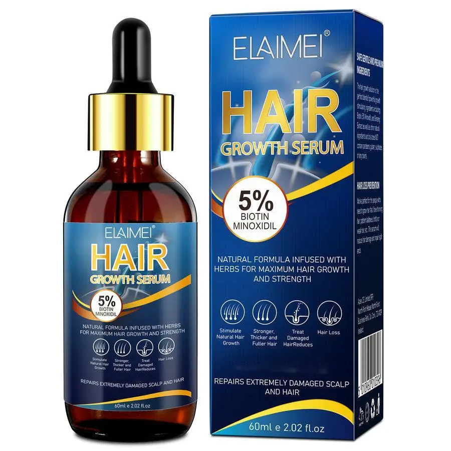Elaimei Minoxidil Hair Growth Serum for Women & Men(60ml)
