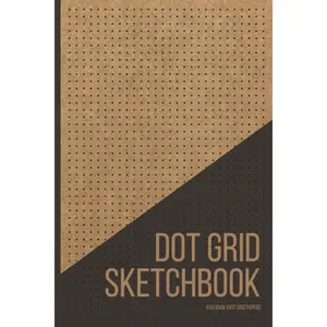 Dot Grid Sketch Book: Dotted Notebook Paper, Dot-Grid Journal, for Students, Artists and Teachers.