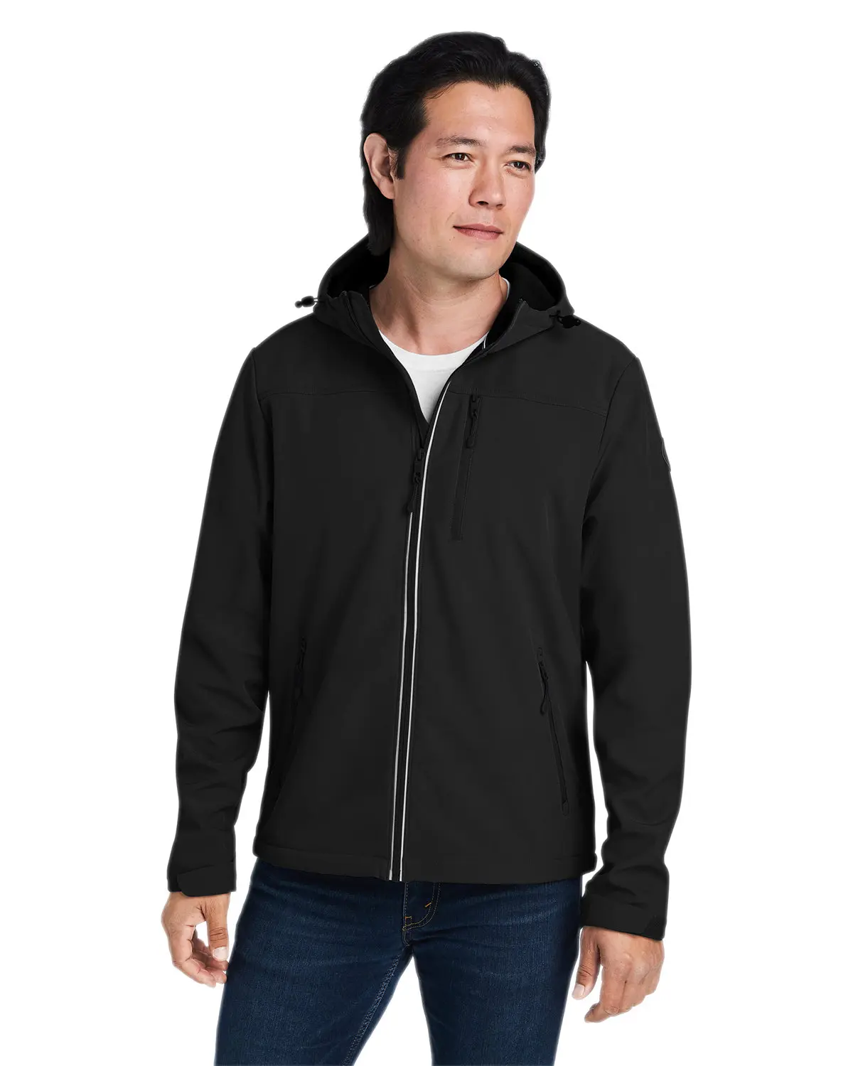 Nautica Men's Wavestorm Water Resistant Softshell Jacket