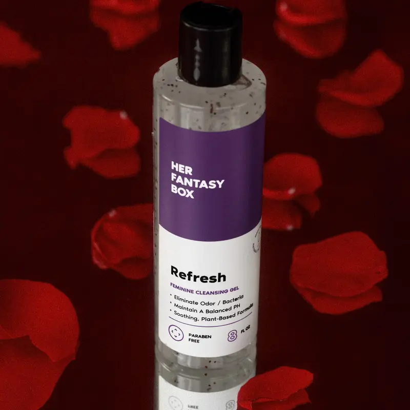 Refresh Plant Based Intimate Body Wash for Women - pH Balancing - 8Oz and 16Oz