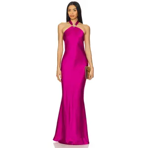 Runaway The Label Chara Maxi Dress in Magenta