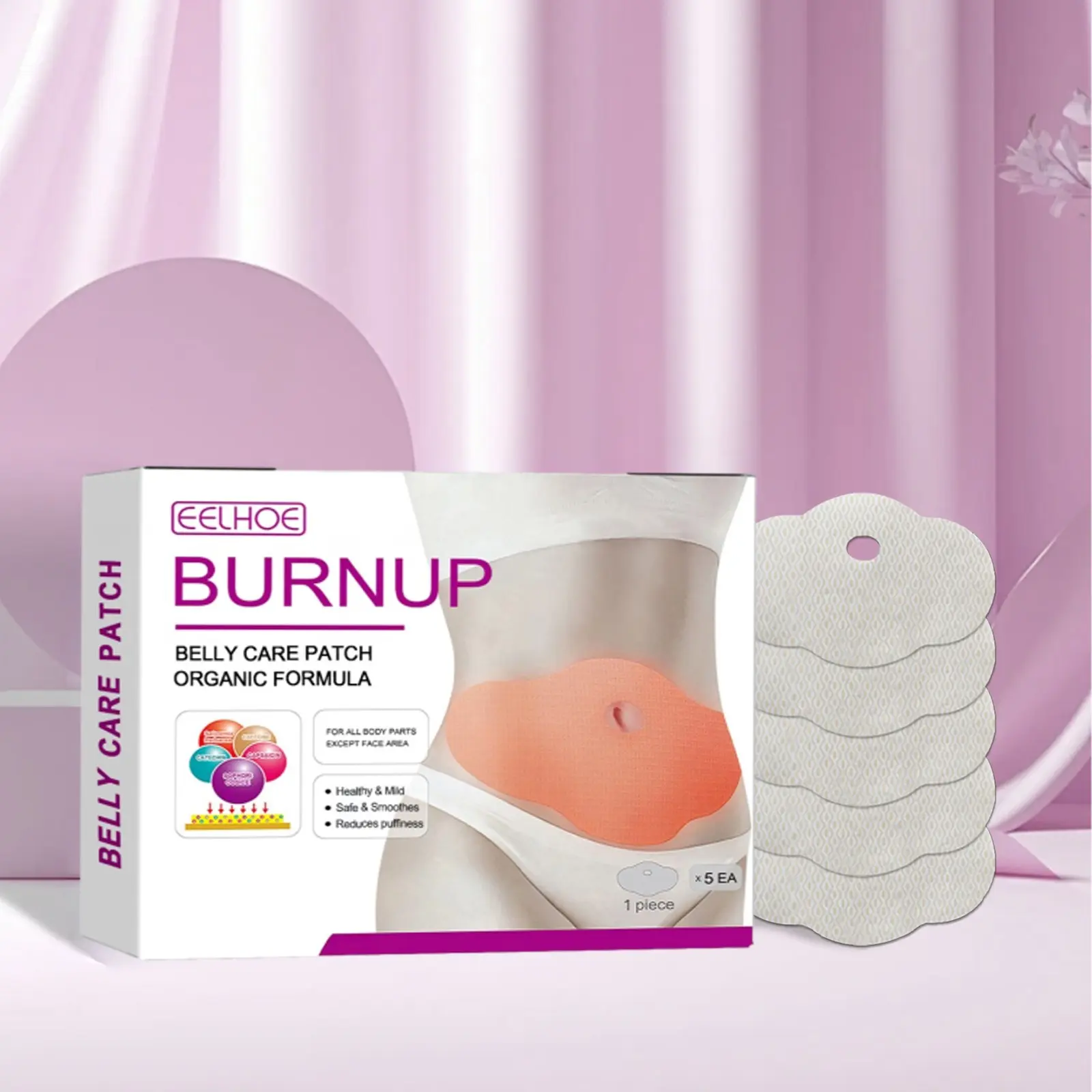 Natural Ingredients Belly Skin Tightening Patch, Belly Care Patch, Body Care Kit for Women,Women's Body Care Products, Skincare Products Valentine's Day Gift