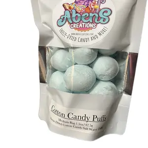 Cotton candy puffs