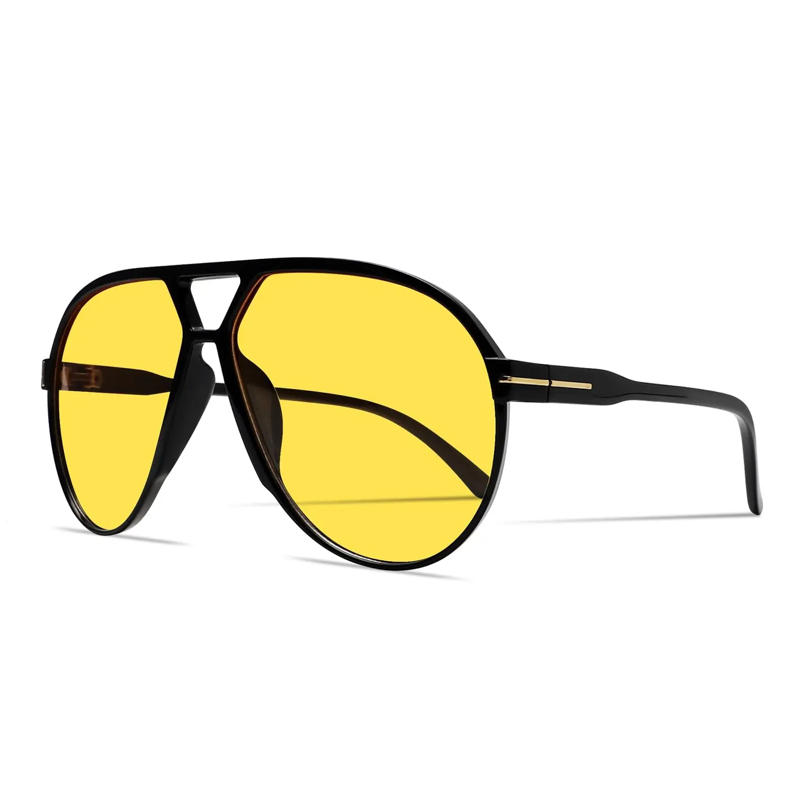 Retro Aviator Sunglasses for Women Men Oversized Classic 