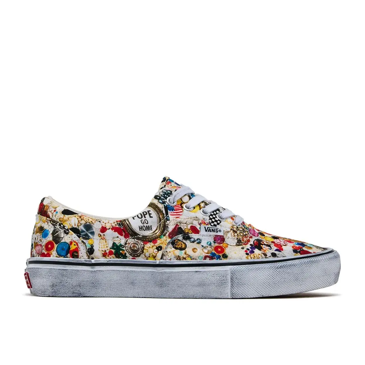 Vans Era Supreme x Mike Kelley White